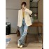 Spring and Autumn suit jacket for women, 2024 Spring and Autumn new Korean version, short and high-end, explosive street casual suit top