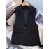 Suit vest, women's spring and autumn vest for 2023 temperament, two side split new suit, vest vest, vest, vest, vest, vest, vest, vest, vest, vest, vest, vest, vest, vest, vest, vest, vest, vest, vest, vest, vest, vest, vest, vest, vest, vest, vest