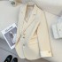 Spring and Autumn Suit Jacket for Women 2024 Spring New Korean Edition Design Sense, niche fashion temperament, Commuting Small Suit for Women