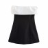 Foreign Trade 2025 Spring/Summer New European and American Style Women's Fashion Sexy Spicy Girl strapless sleeveless one shoulder cinched waist dress