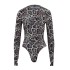 New explosive product for cross-border 2023 autumn in Europe and America, leopard print sexy vest jumpsuit, Amazon foreign trade wholesale women's clothing