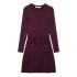 Foreign Trade 2024 Winter New Women's Clothing European and American Style Fashion Elegance Short Fold Knitted Dress 2142269