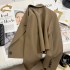 2024 Spring and Autumn New Korean Edition Leisure Ultra Short One Button Small Suit Versatile Coat for Women Cross border Foreign Trade