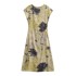 Foreign Trade 2025 Winter New Dress Women's Printed Slim Fit and Elegant Silk Texture 2193105