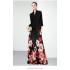 Factory direct sales of Miyake pleated bat sleeve lace up short jacket+fashionable printed pleated skirt