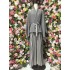 Factory direct sales of Miyake pleated bat sleeve lace up short jacket+fashionable pleated pants skirt in stock