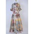 Real time spot Australian niche 2025 spring/summer new seaside resort tropical printed shirt+half skirt two-piece set