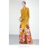 Factory direct sales of Miyake pleated bat sleeve lace up short jacket+fashionable printed pleated skirt