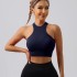 Cross border popular yoga thread vest, I-back quick drying running and fitness bra, skin friendly and nude sports bra for women