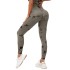 New seamless tie dye yoga pants, high waisted, cinched, breasted, tight fitting pants, hip lifting, fitness pants, running and shaping sports pants