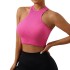 Cross border popular yoga thread vest, I-back quick drying running and fitness bra, skin friendly and nude sports bra for women