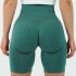 Seamless yoga shorts from Europe and America, knitted and perky, moisture wicking fitness pants, sexy and hip enhancing, wholesale