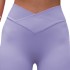 Cross border seamless knitted high waisted peach buttocks solid color yoga pants for fitness and high elasticity yoga leggings from Europe and America