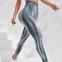 Seamless yoga pants cross-border European and American Aurora hip lifting tight sports pants high waisted fitness sports pants for women