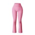 Cross border thread sports wide leg pants, tight pants, seamless yoga pants, high waisted fitness pants, yoga clothes