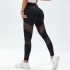 Cross border Peach Hollow Hip Lifting Yoga Pants for Women, Seamless High Waist Yoga Speed Drying Exercise Running and Fitness Pants