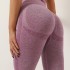 Seamless Dot Peach Hip Yoga Pants, European and American High Waist Tight Sports Pants, Hip Lifting Chrysanthemum Peach Women