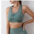 Cross border foreign trade fitness vest for women, high waist and hip lifting beauty, peach hip sports yoga top for women