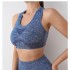 Cross border foreign trade fitness vest for women, high waist and hip lifting beauty, peach hip sports yoga top for women