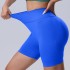 Cross border new seamless V-waist peach hip lifting yoga pants, summer running and fitness pants, quick drying yoga clothes