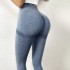 Yoga cropped pants are hot selling, with a smiling face and peach buttocks that make you look slim, high waist and arms lifted, sexy fitness and tight pants for women