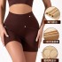 New European and American Ins seamless knitted sexy sports short sleeved shorts yoga suit yoga set for women