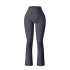 Cross border thread sports wide leg pants, tight pants, seamless yoga pants, high waisted fitness pants, yoga clothes