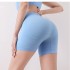 Summer cross-border running sports fitness shorts seamless European and American fitness high waisted tight yoga pants manufacturer wholesale