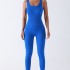 Cross border thread jumpsuit, seamless elastic sportswear, fitness jumpsuit, yoga jumpsuit, jumpsuit for Europe and America