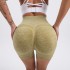 Seamless Peach Hip Fitness Yoga Pants for Women, High Waist, Hip Lifting, Abdominal Compression, Tight Fitness, Speed Drying, Three Point Shorts, leggings