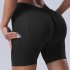 Cross border new seamless V-waist peach hip lifting yoga pants, summer running and fitness pants, quick drying yoga clothes