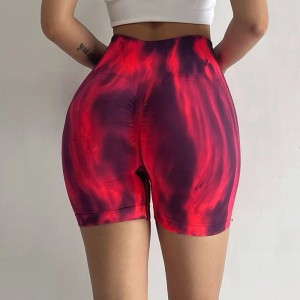 Fitness Aurora Shorts New Quick Drying Summer Sports Cycling Running Exercise Tightening and Hip Lifting Yoga Shorts for Women