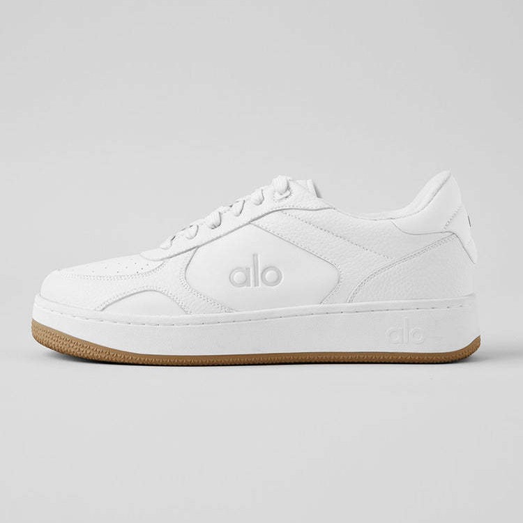 Alo Classic Women's Small White Sports Shoes, Small Size unisex shoes, Alo Yoga Cross border Comfort [In Stock]