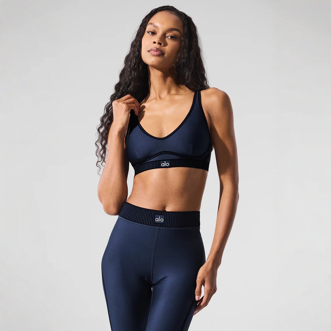 Luojia Ola Yoga Exercise Set Plush Fashion Fitness High Waist Bra Mat Comfortable Slimming Outdoor Yoga Pants
