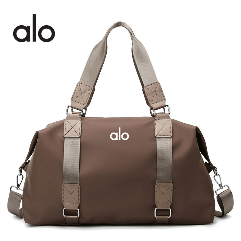 Alo large capacity yoga bag, outdoor waterproof and wear-resistant, dry wet separation luggage, travel bag, hand-held training and fitness