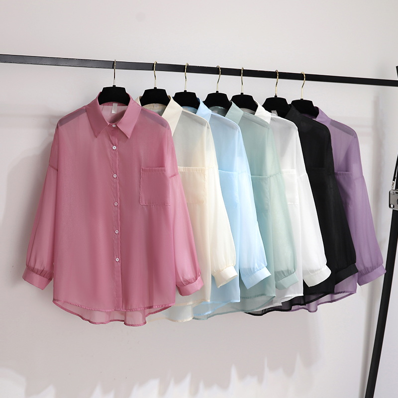 Tencel long sleeved sunscreen shirt for women's summer 2025 new style cover up, small and thin cardigan jacket