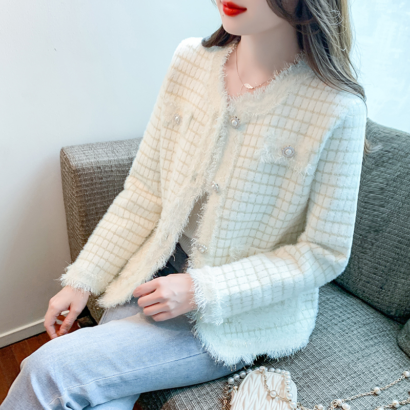 Xiaoxiang style jacket for women in early autumn 2024 new style Spring and Autumn European version short French socialite top