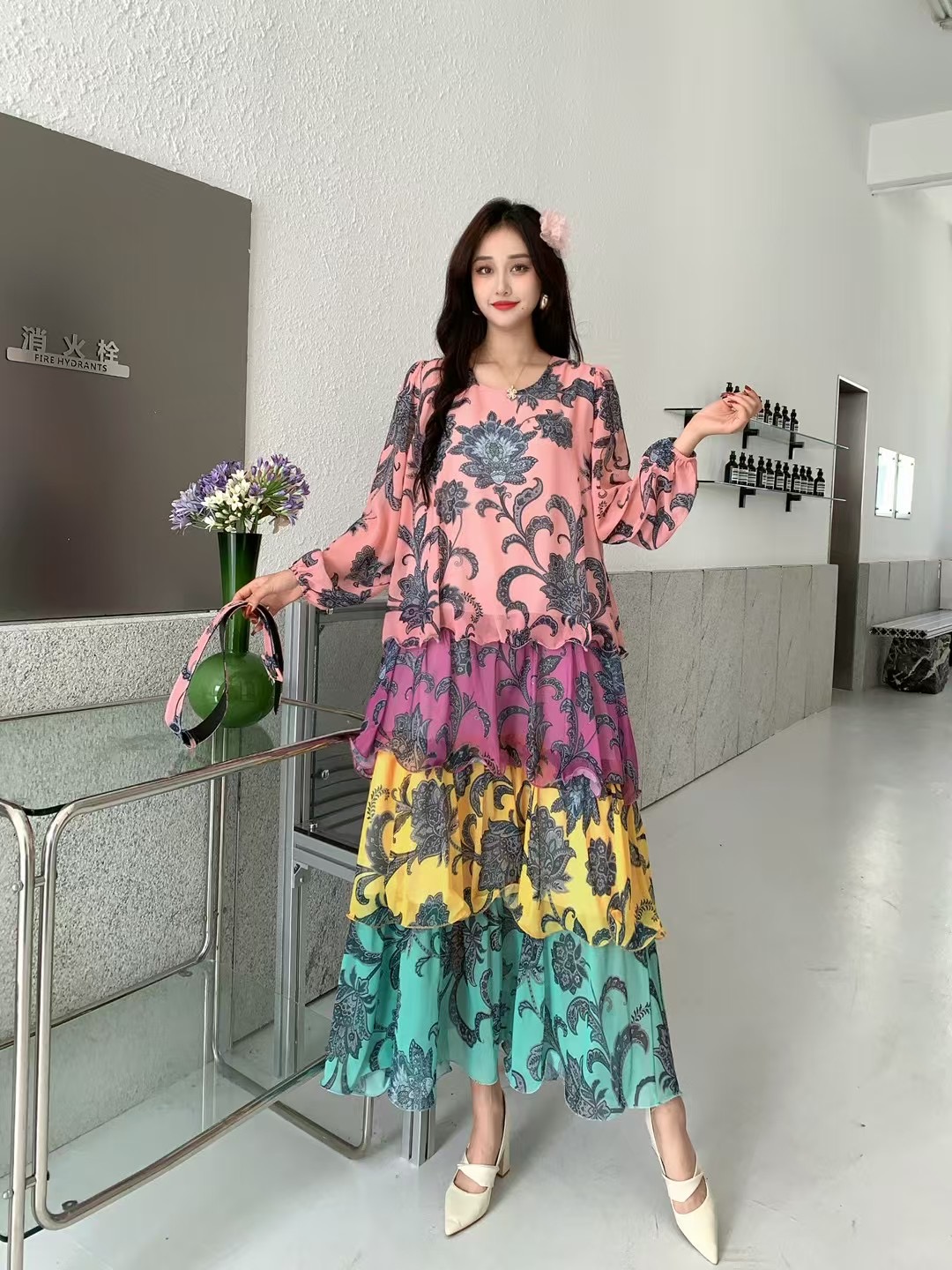 Colorful dress