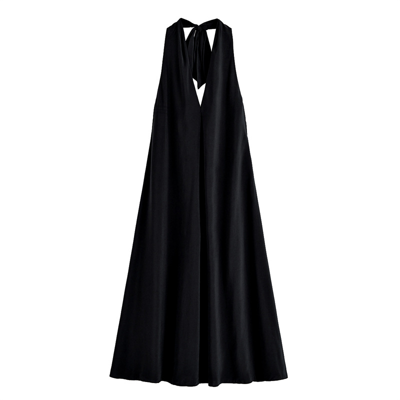 Foreign trade 2025 spring new women's clothing design sense niche versatile slim fit casual dress 8039116