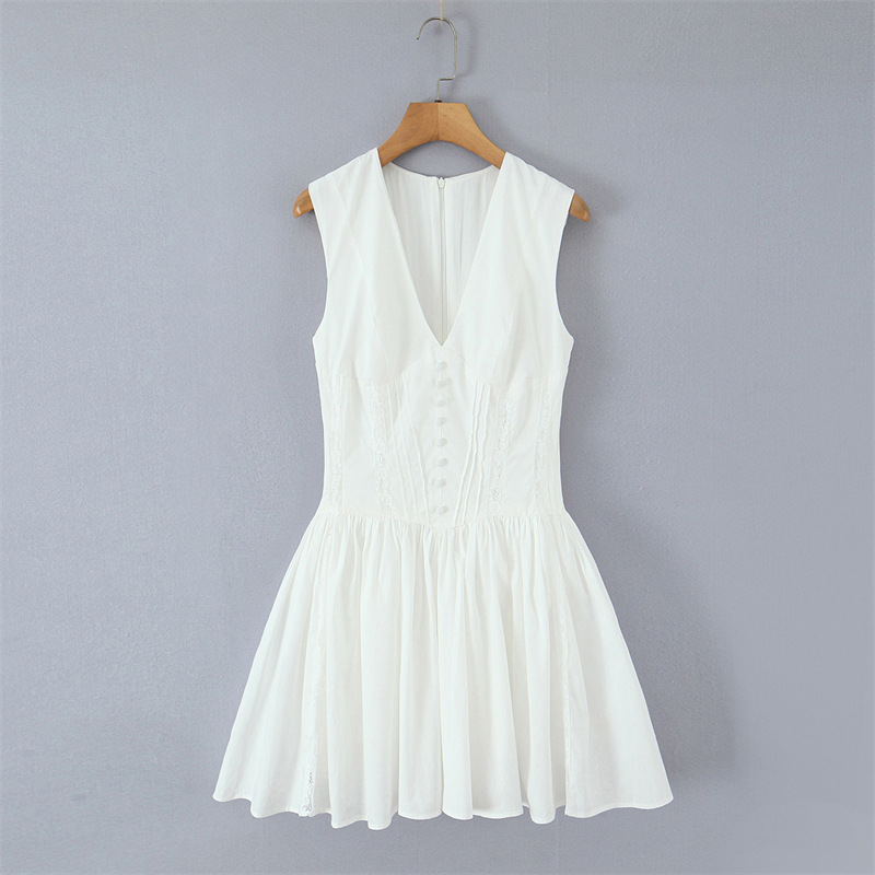 Foreign trade 2025 spring new women's clothing design sense niche versatile slim fit casual socialite style dress