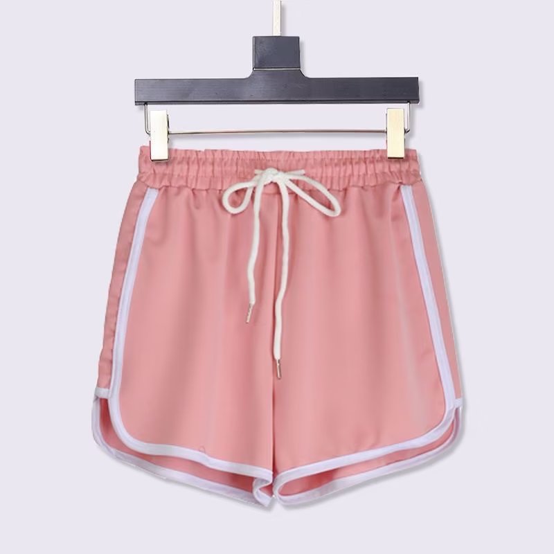 Summer thin Korean version sports shorts, women's three part running pants, loose casual super shorts, hot pants, beach pants for outerwear