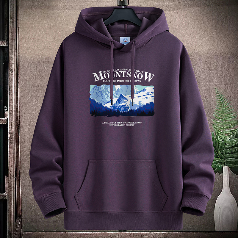 New hoodie sweatshirt for men, spring and autumn 2024 new trend ins loose couple student hooded top jacket