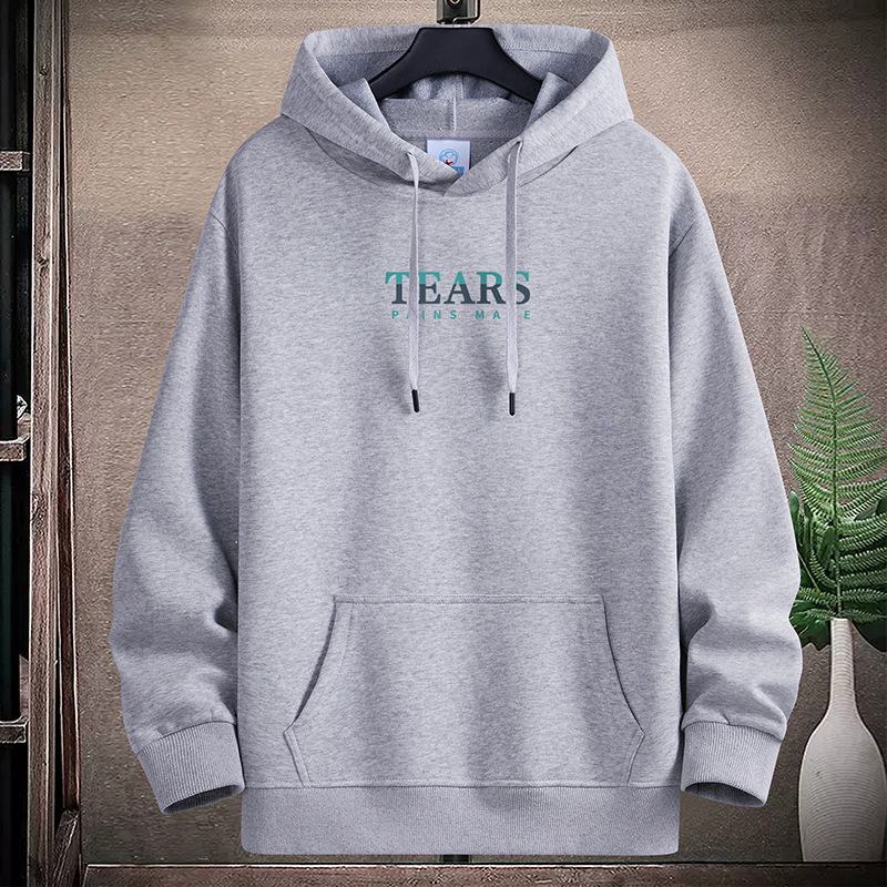 Hoodie men's spring and autumn new style trendy youth loose and versatile student casual couple hoodie plus size top coat