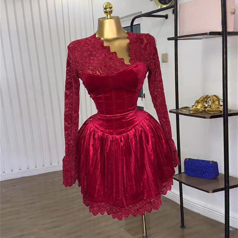 European and American cross-border women's clothing 2025 autumn new sexy temperament sloping collar lace backless tied dress dress