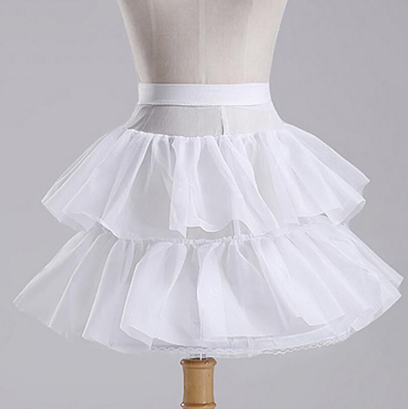 Children's dress support, flower girl princess, fluffy skirt, girl's dress support, girl's dress, wedding dress, steel ring, white skirt support