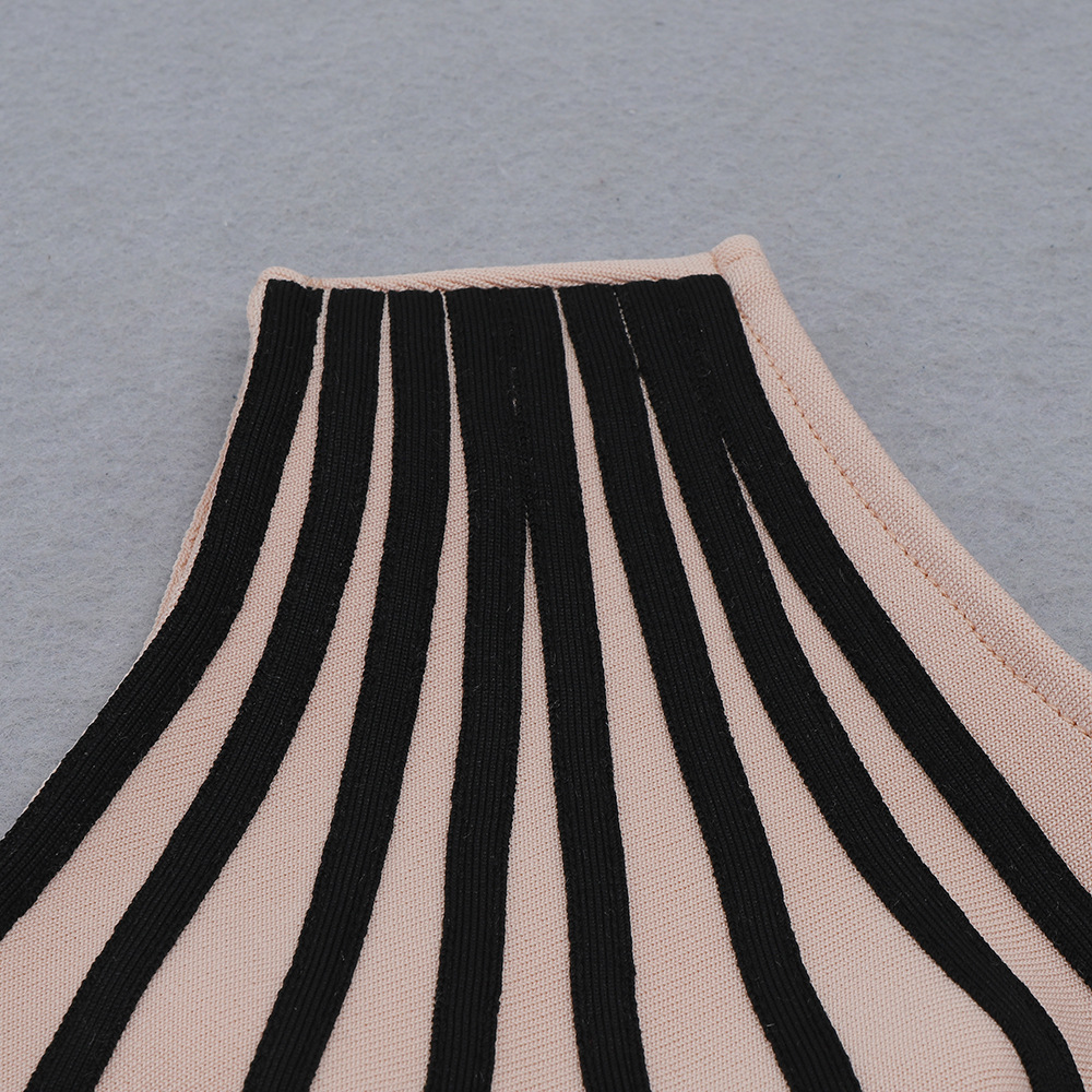 Slim fit new fashionable European and American sexy cross-border tight fitting sloping shoulder sleeveless design with slit hem bandage dress for women Slim fit new fashionable European and American sexy cross-border tight fitting sloping shoulder sleeveless design with slit hem bandage dress for women