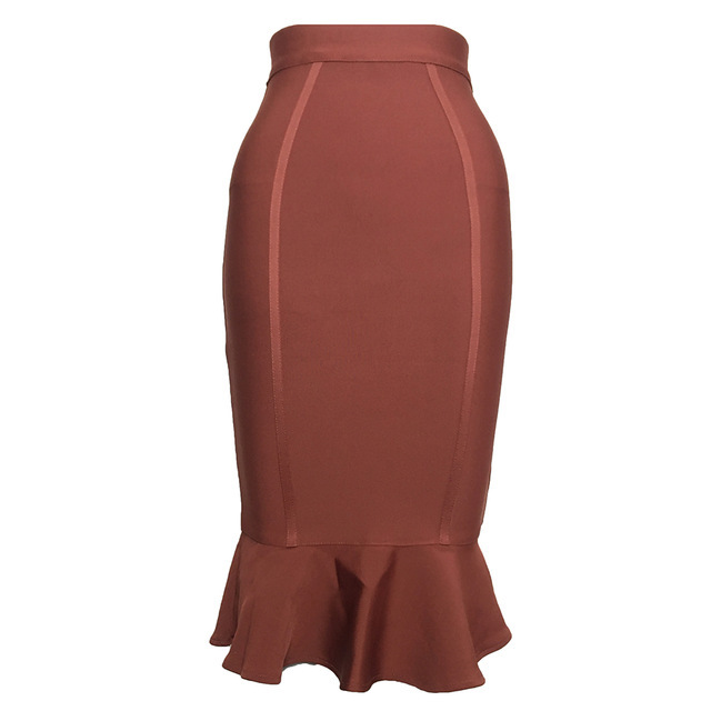 2022 autumn new slimming elastic high waisted ruffled skirt, tight fitting waist wrapped bandage skirt for women 2022 autumn new slimming elastic high waisted ruffled skirt, tight fitting waist wrapped bandage skirt for women