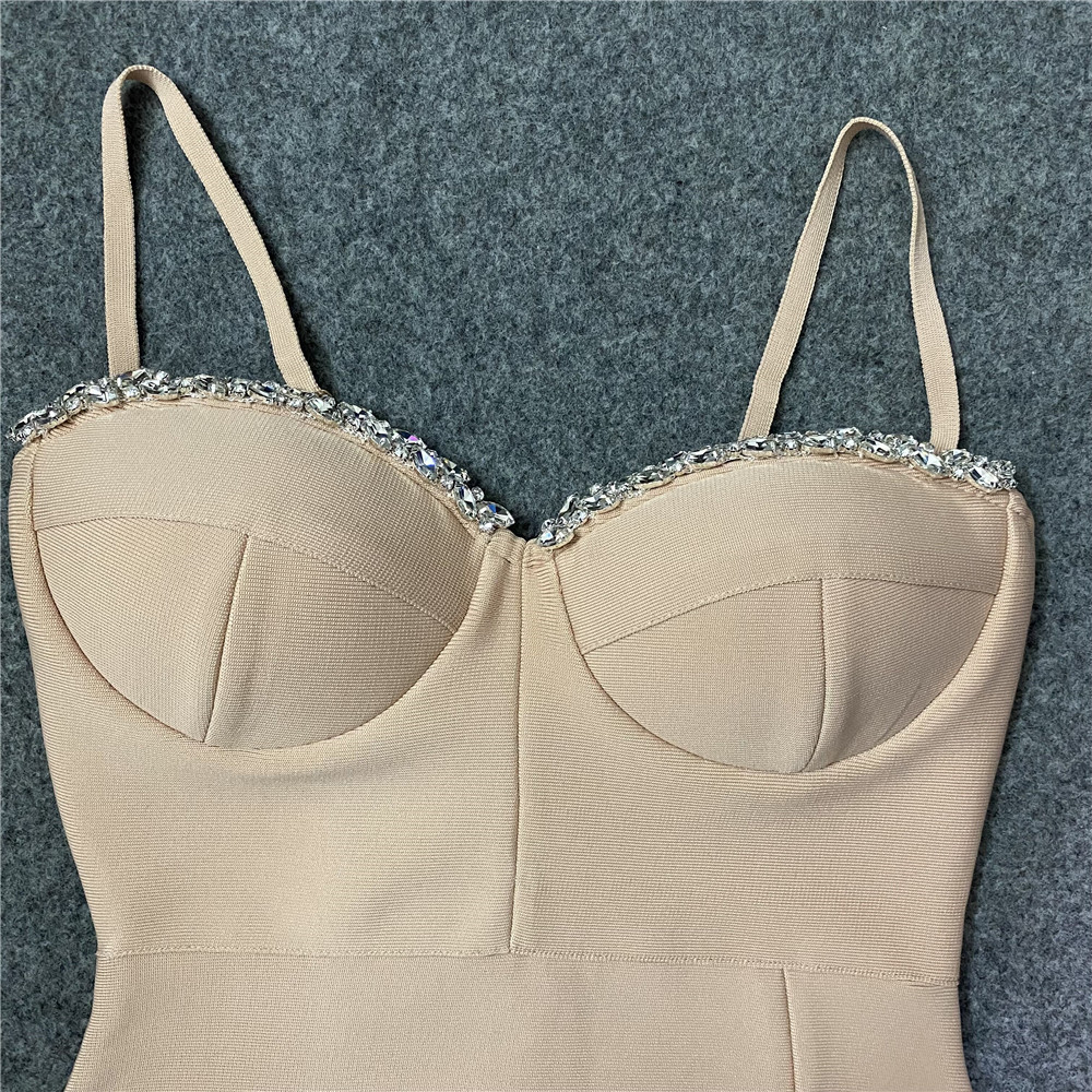 2023 summer new style showcases elegant and generous temperament, long high waisted slit zipper bandage dress, women's formal dress 2023 summer new style showcases elegant and generous temperament, long high waisted slit zipper bandage dress, women's formal dress