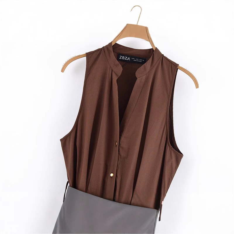 Foreign trade 2025 spring new women's clothing design sense niche versatile slim fit casual dress 5029101 Foreign trade 2025 spring new women's clothing design sense niche versatile slim fit casual dress 5029101