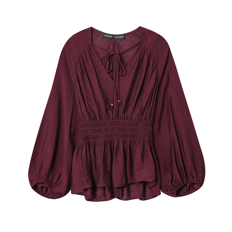 Foreign Trade 2025 Autumn New Long Style Fashionable Loose and Casual Design, niche shirt top 1300636 Foreign Trade 2025 Autumn New Long Style Fashionable Loose and Casual Design, niche shirt top 1300636